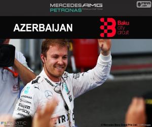 Puzzle Ν. Rosberg, 2016 Ευρωπαϊκό Grand Prix